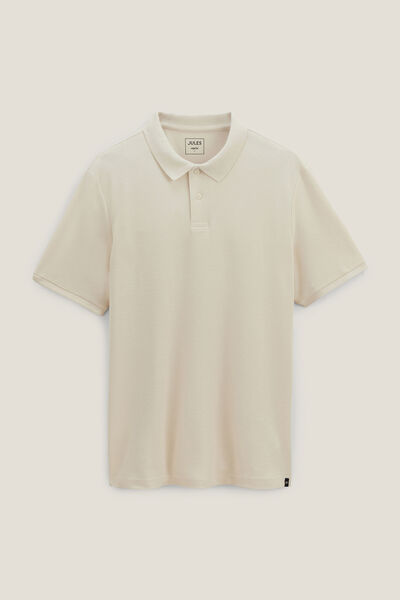 Polo manches courtes uni piqué