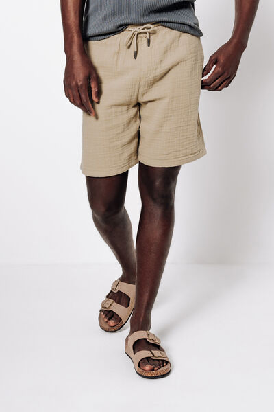 Short en gaze de coton