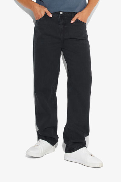 Loose fit jeans in 100% katoen