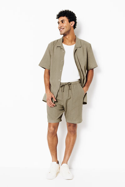 Short en gaze de coton