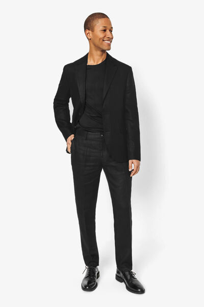 Veste de costume en lin confort