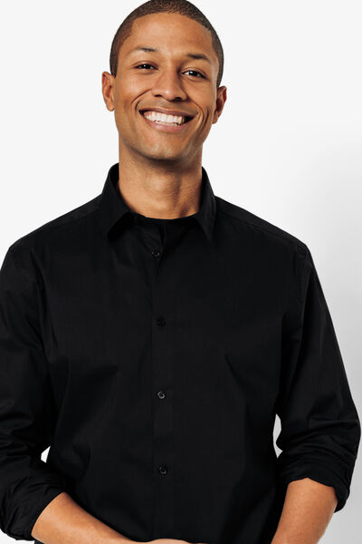 Chemise slim unie