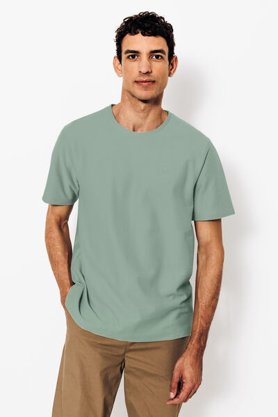 Tee shirt brodé matière reliéfée