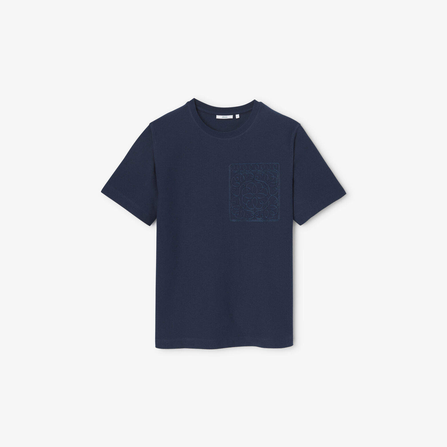 Tee shirt avec cordelette col rond