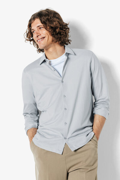 Chemise en maille coton slim Performance by JULES