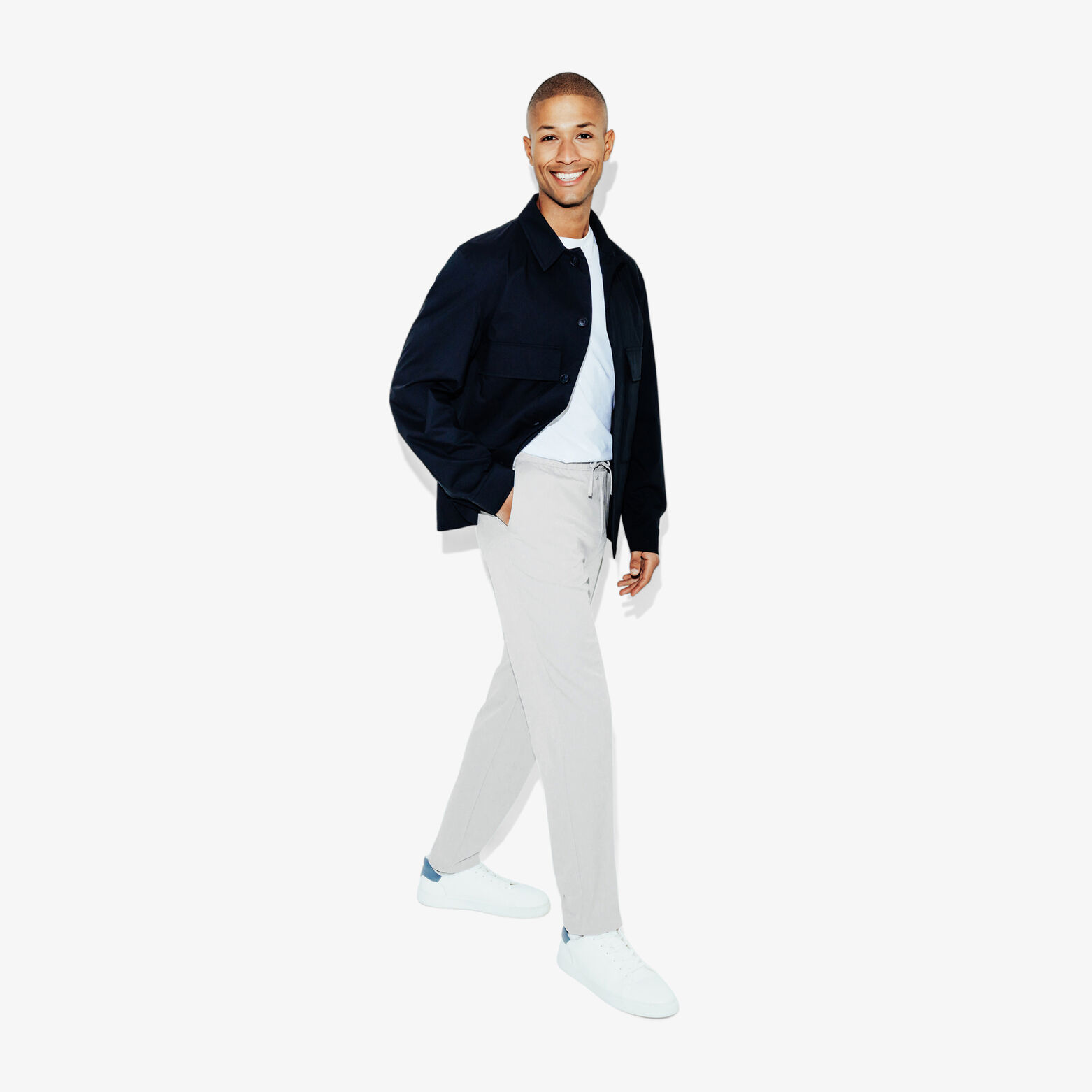 Pantalon relax uni