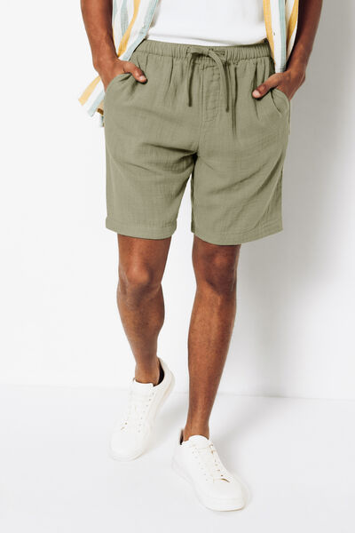 Short en gaze de coton