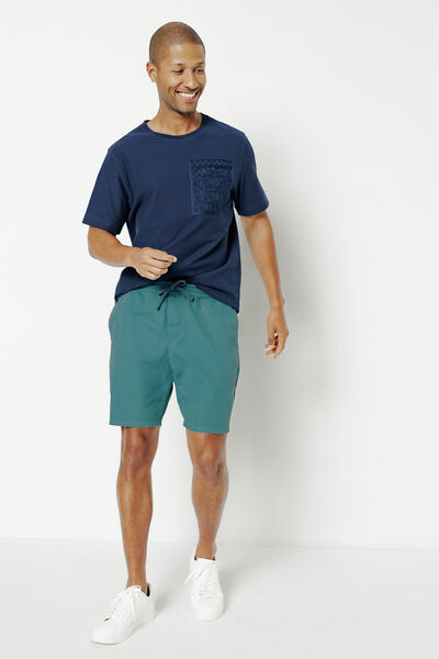 Bermuda taille élastiquée