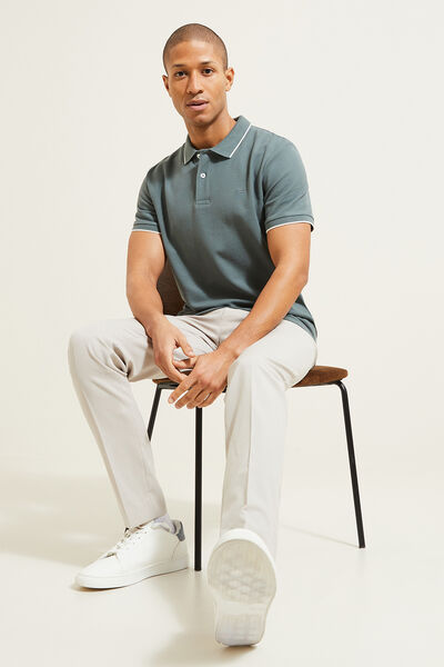 Polo manches courtes uni "le parfait by JULES"
