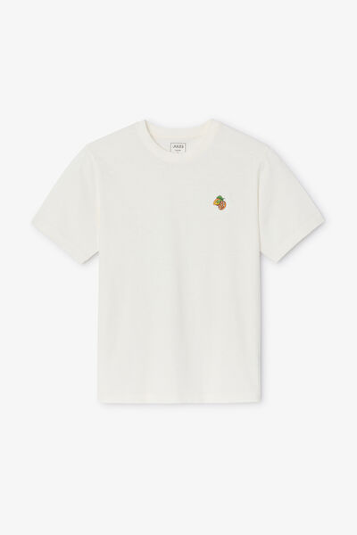 Tee shirt brodé en coton