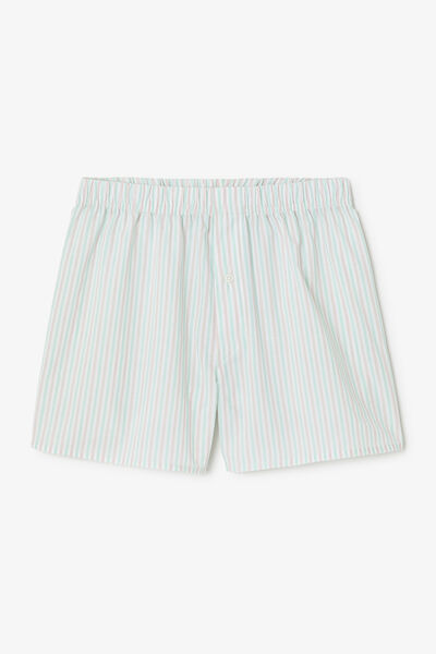 Gestreepte boxershort in katoen