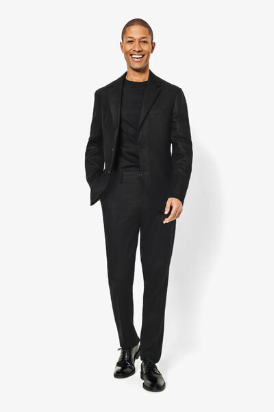 Pantalon de costume en lin confort
