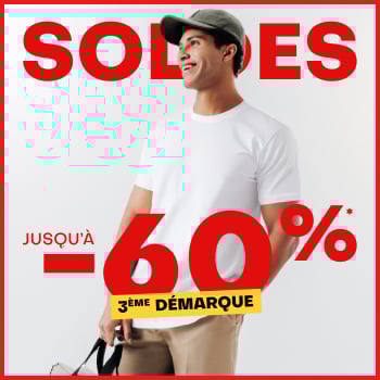 Soldes jusqu'à -50%*